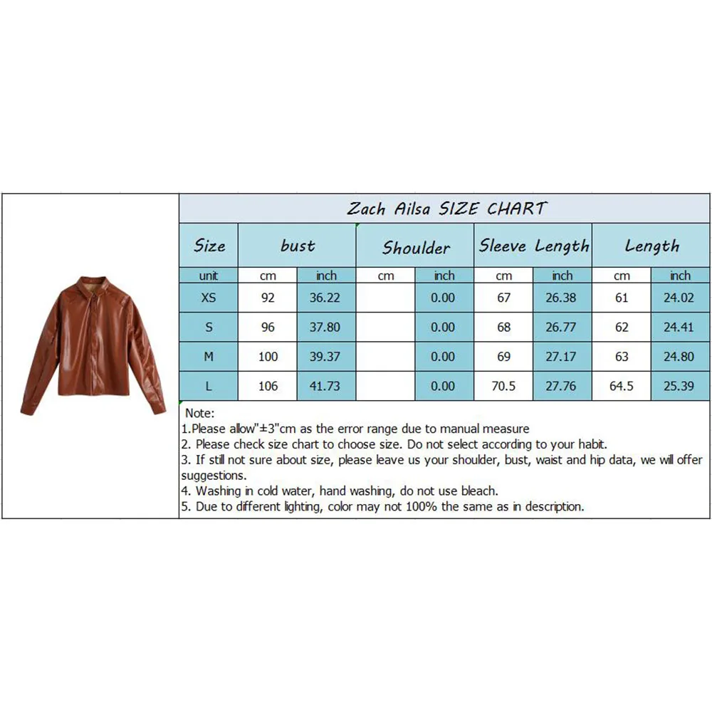 Fall and winter new fashion women's retro temperament lapel long sleeve pleated design imitation leather shirt