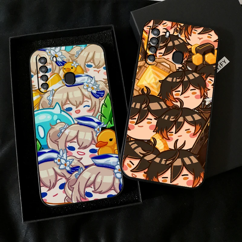 

Genshin Impact Project Game Phone Case For Samsung Galaxy S8 S8 PLus S9 S9 Plus S10 S10E S10 Lite 5G Plus Coque Funda Carcasa