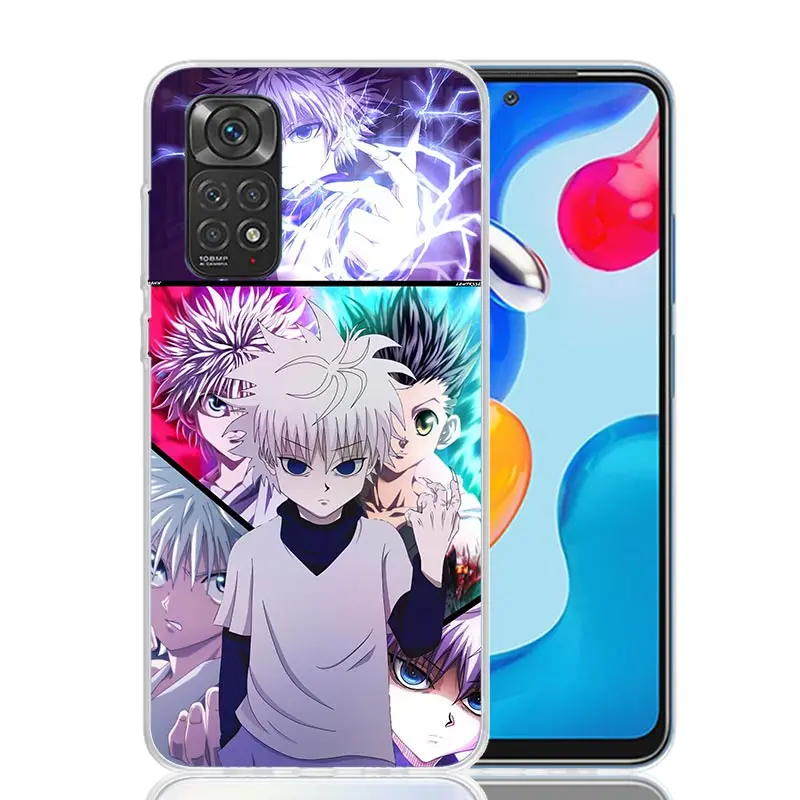 Чехол для телефона Hunter HXH Killua чехол с художественным рисунком Xiaomi Redmi Note 13 12S 12 11S 11E