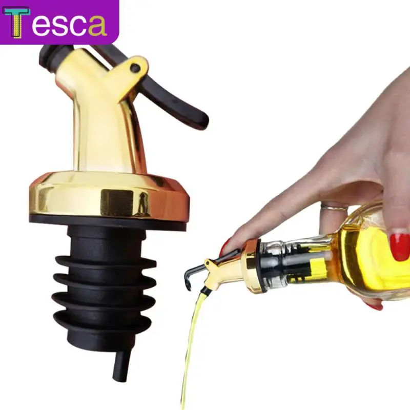

Rubber Seal Dispenser Sprayer Nozzle Dispenser Bottle Mouth Leak-proof Oil Bottle Stopper Cap Kitchen Tool Lock Wine Pourer