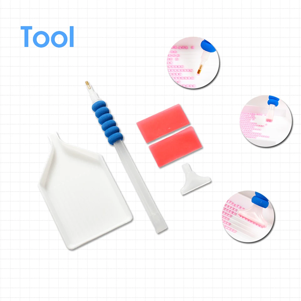 EverShine Алмазная картина Набор для вышивки крестом Современный стиль Материал из