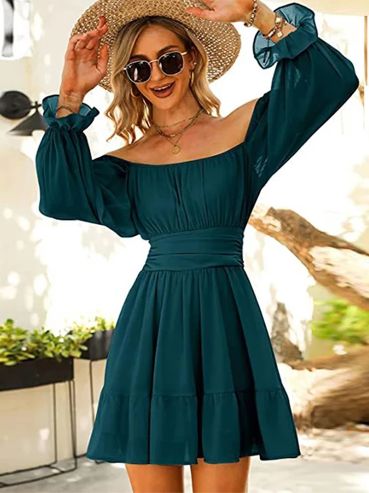 Женское сексуальное мини-платье с открытой спиной галстуком на спине длинным