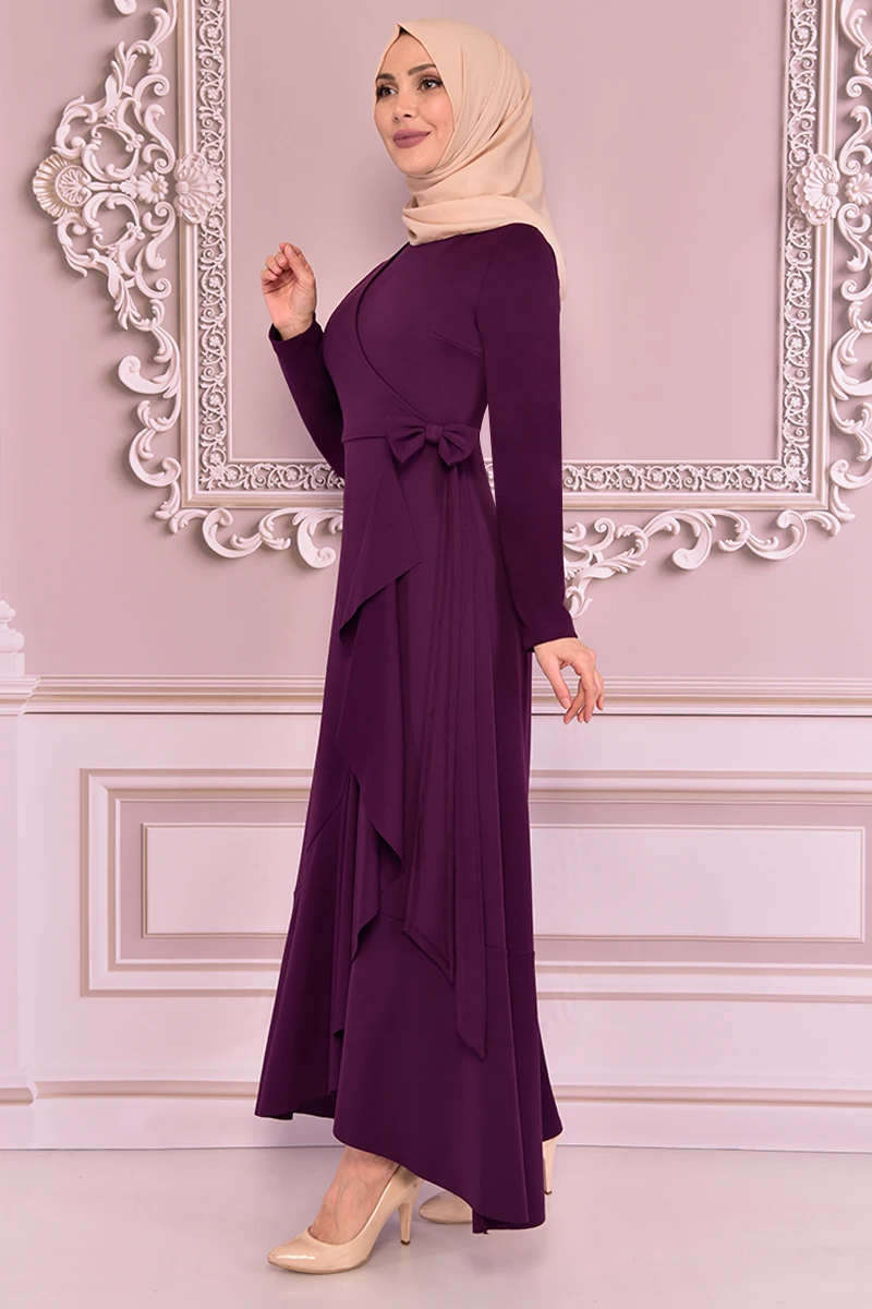 

Belt Dress Mürdüm KBR70302