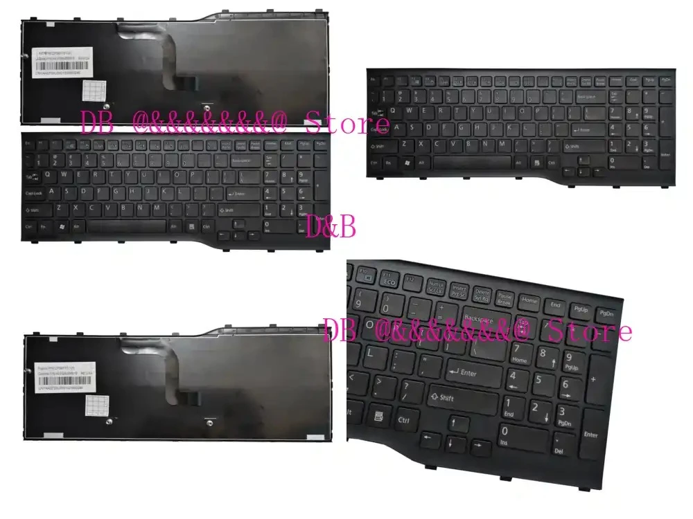 Фото Клавиатура для ноутбука Lifebook AH552 US с маленьким клавишем Enter CP581751-01 №1