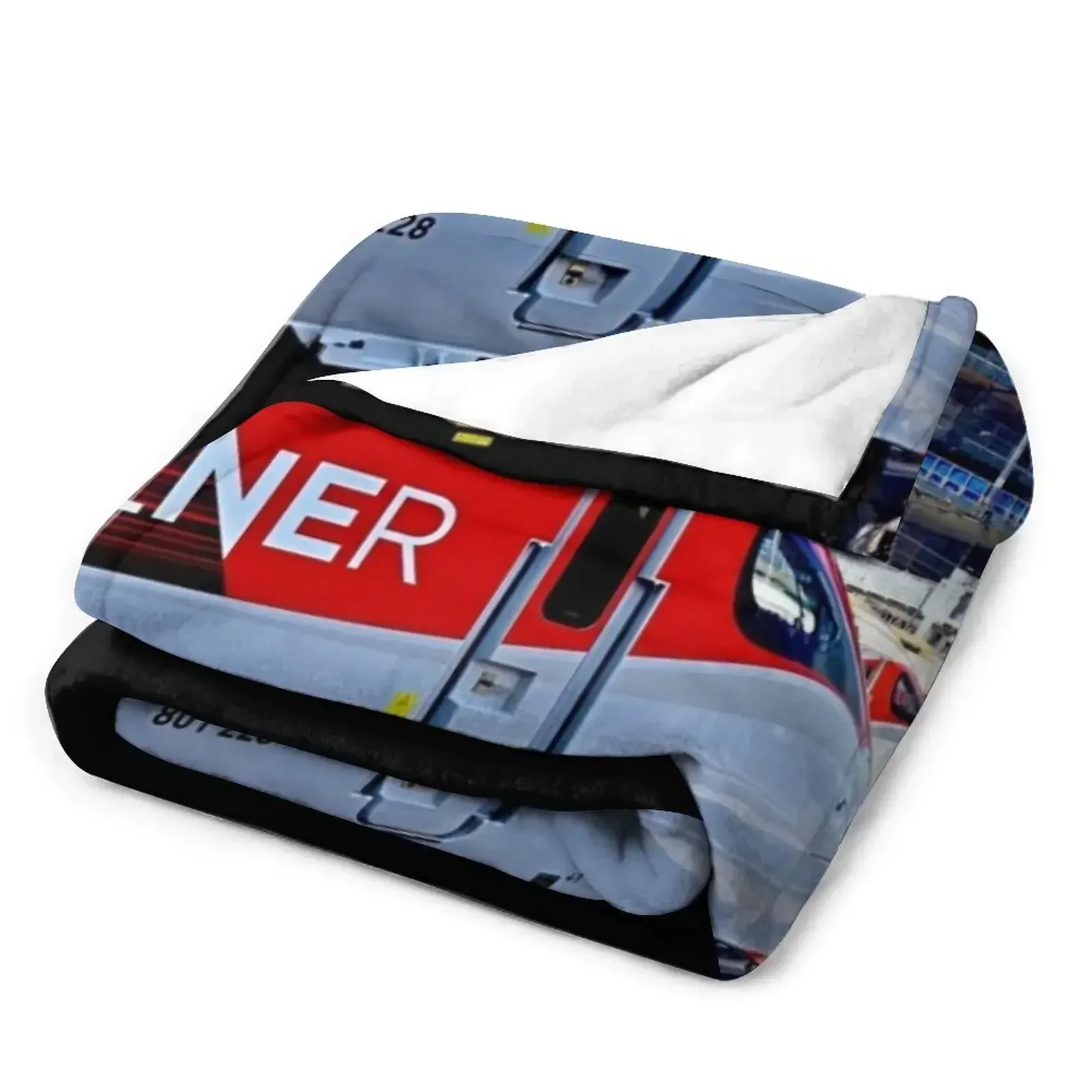 Высокоскоростные поезда LNER Azuma 801 одеяло King's Cross Station спальный мешок фланелевые