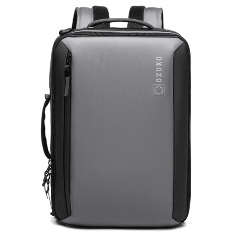 OZUKO многофункциональный мужской рюкзак для ноутбука 15,6 дюймов, мужской водонепроницаемый дорожный деловой рюкзак, модные школьные рюкзаки для студентов колледжа