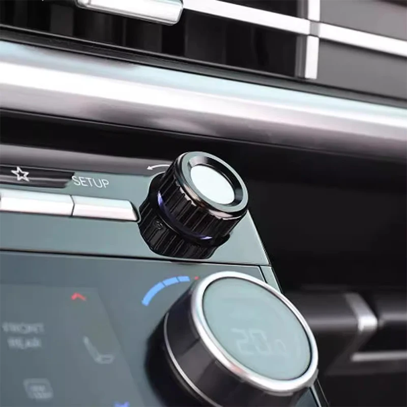 Фото Для Hyundai Santa Fe MX5 2025 приборная панель, центральная ручка регулировки громкости звука, кольцевая крышка, декоративная защитная рамка №4