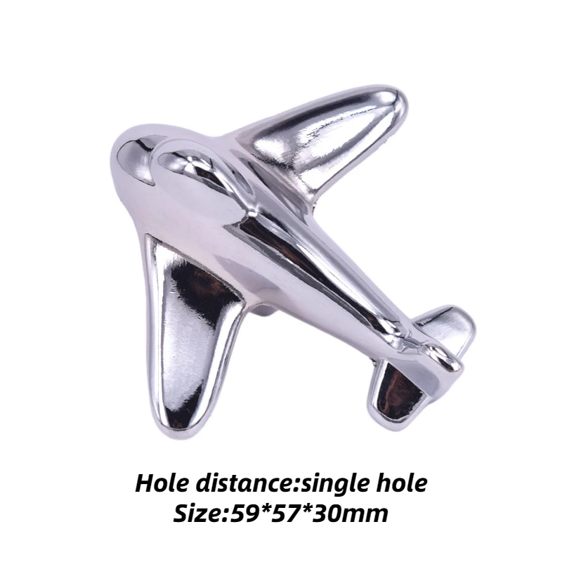 Детская фурнитура хромированный сплав цинка картонная ручка самолет футболка