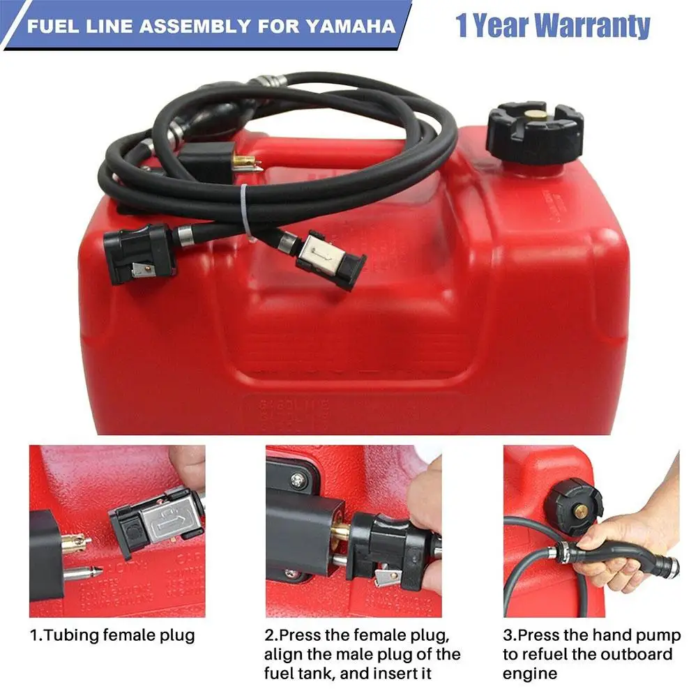 

Boat Fuel Line Assembly Gas Hose Pipe Connector For Boat Outboard Motor Engine Marine Fuel Desiel Line Hose Oil P X2b1
