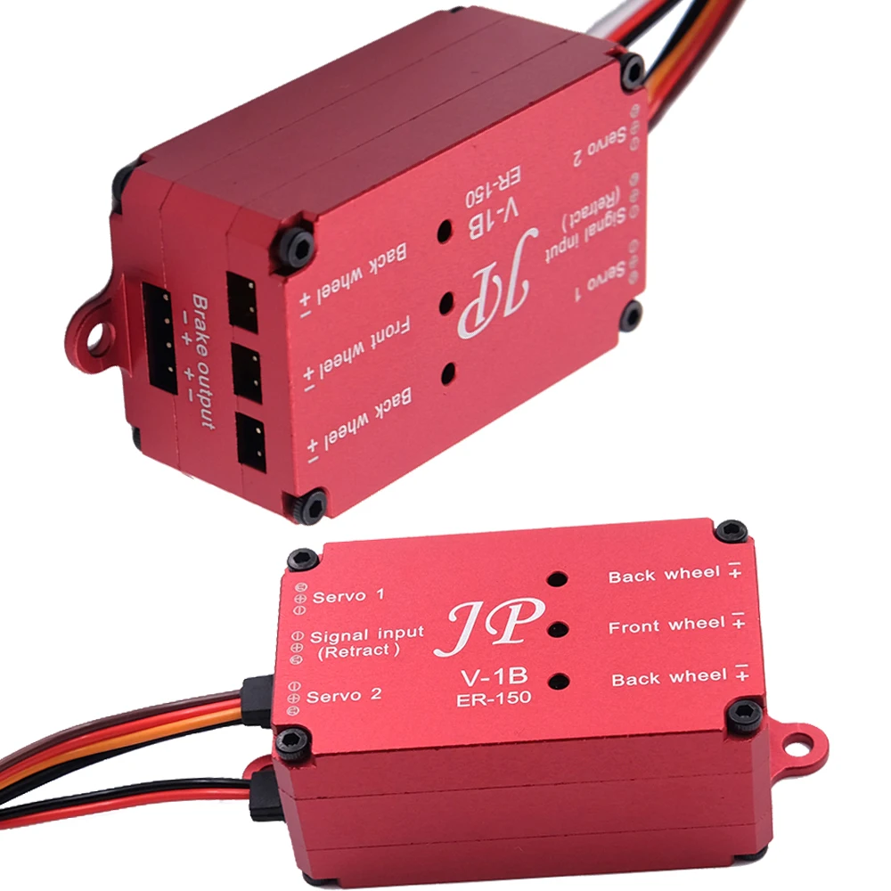 

JP Hobby 2 in 1 Retract Controller Box ER-150 V1/V2 With Brake For RC Fixed-wing Aircraft Airplane