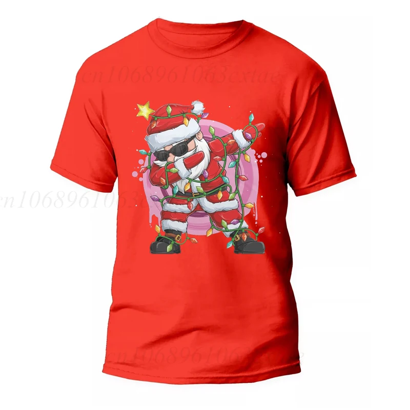 Футболка для мужчин и женщин одежда I Do It for The Merry Christmas модные летние футболки