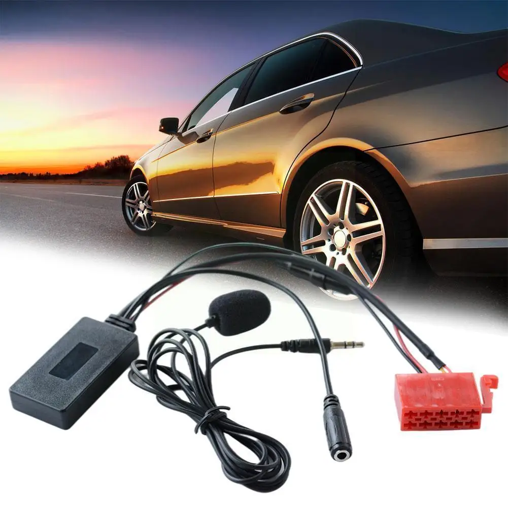 

Новый Автомобильный Bluetooth 5,0 аудио кабель адаптер микрофон для Mercedes W169 W245 W203 W209 W164 R230 Aps Ntg Cd20 30/50 радио N6i1