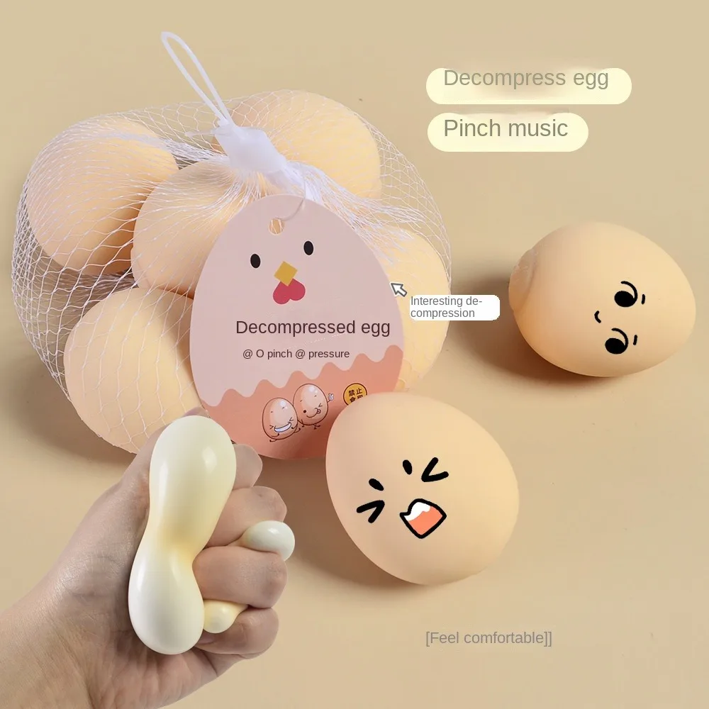 

Rebound Ball Slow Rising Squeeze Toy Release Toy Tpr Anti-stress Stress Relief Toy Egg Shape Slow Rebound Toy Party Favors