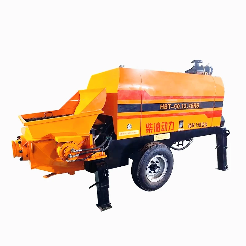 Портативный пневматический бетономешалка для грузовика 15 кВт/25 л.с. с насосом