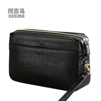 kexima thailand high grade crocodile leather handbag leather handbag business large capacity handbag men clutch bag