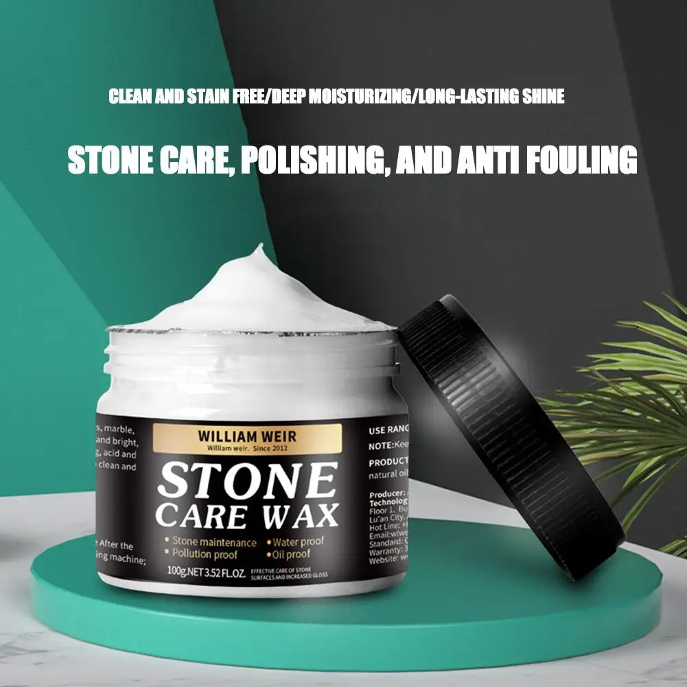 

1 Pcs 85g Stone Polishing Agent Marble Polishing Wax Care Stone Wax Stone Stone Wax Tile Polishing Wax Ceramic Maintenance R2P8
