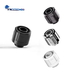 FREEZEMOD PC Water Cooling Soft Tube Hose Fittings Connector For 10x13mm/10x16mm Black Silver White GRGKN-H3 GRGKN-B3