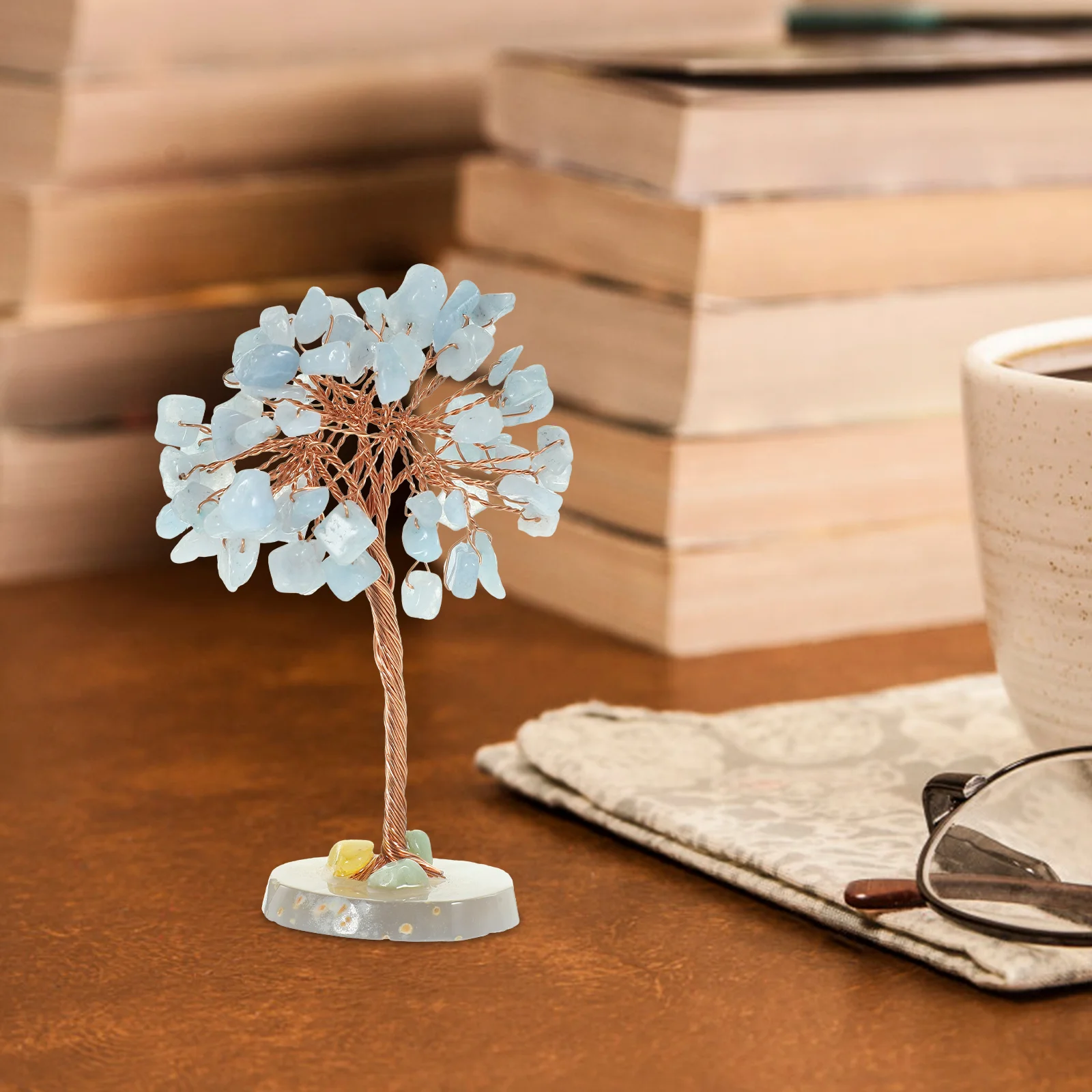 

Decorative Crystal Gravel Tree Adornment Based Crystal Gravel Tree Crystal Craft