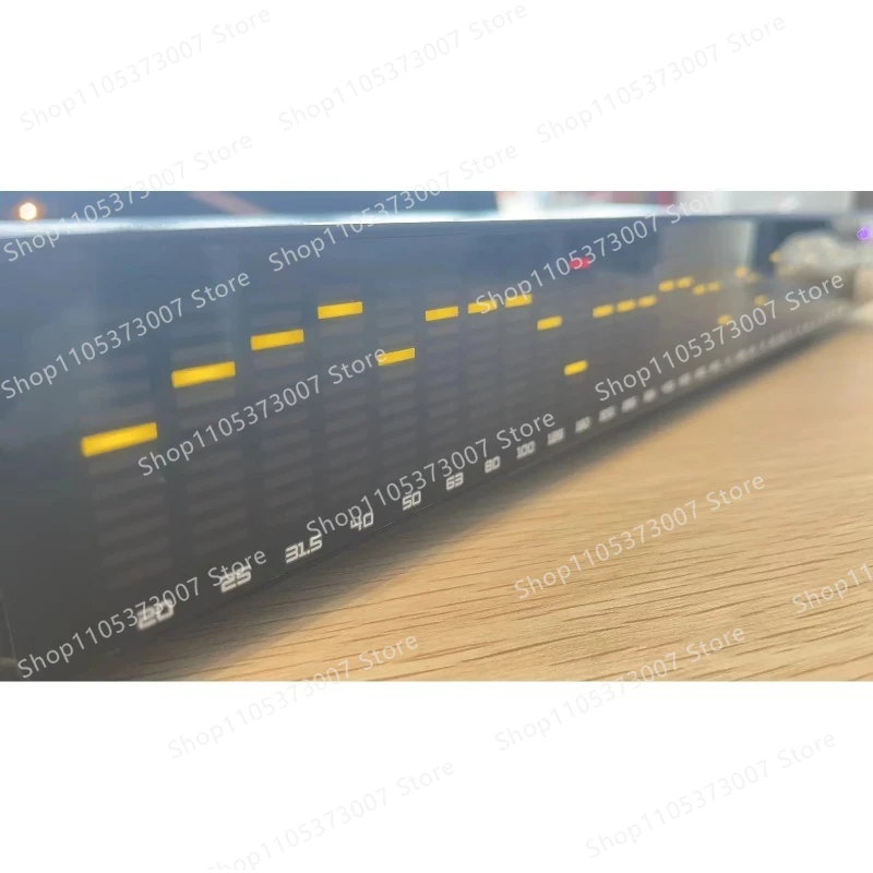 Фото Цифровой мономодальный анализатор спектра GEQ-31 с LED-дисплеем, эквалайзером, индикатором аудиоспектра, индикатором уровня усилителя, VU-метр №3