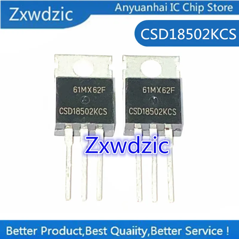 

10pcs New Original CSD18502KCS CSD18502 TO-220 Field Effect Transistor 40V 100A