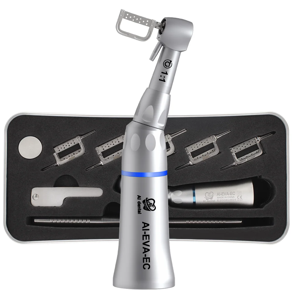 Medidor de esmalte interpróximo Dental para tratamiento de ortodoncia, medidor de medida de la brecha Dental 1:1, pieza de mano de contraángulo, sistema de IPR alternativo