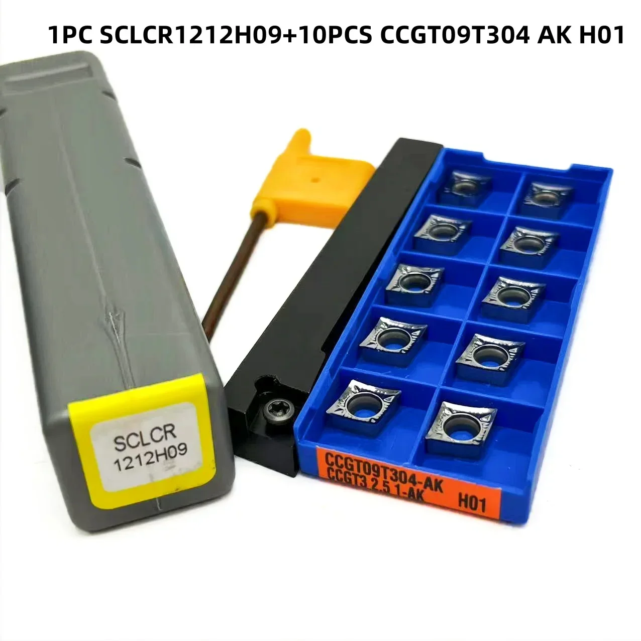

SCLCR SCLCR1212H09 SCLCR1616H09 SCLCR2020K09 SCLCR2525M09 Токарный станок с ЧПУ 95-градусный инструмент CCMT09T304 Твердосплавная вставка CCGT09T304