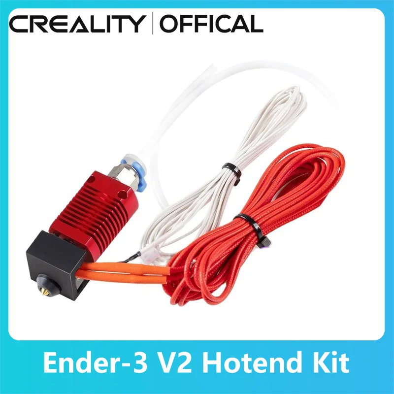 

CREALITY Official Ender-3 V2 Hotend Kit 3D Printer Assembled Extruder Hotend Kit High Printing Accuracy for Ender 3 /Ender 3 V2