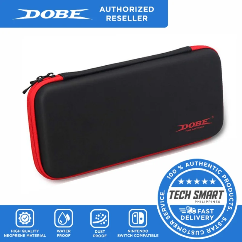 DOBE EVA Hard Case Soft Neoprene Storage Bag for Nintendo Switch