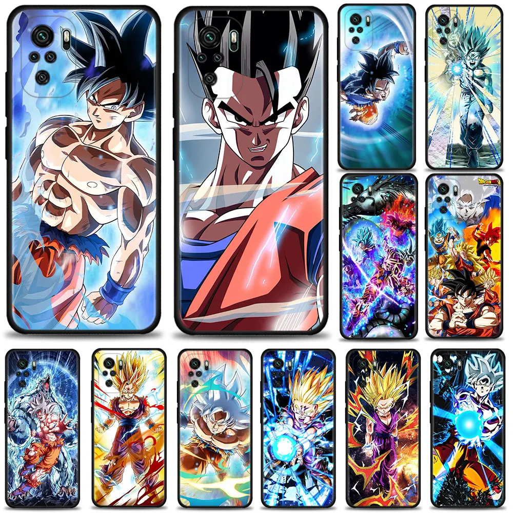 Чехол для телефона Xiaomi Redmi 9 9a 9c 8 k40 Note 9s 10 11 pro 7 11t 9t 8t силиконовый чехол DBZ Gohann Fighting |