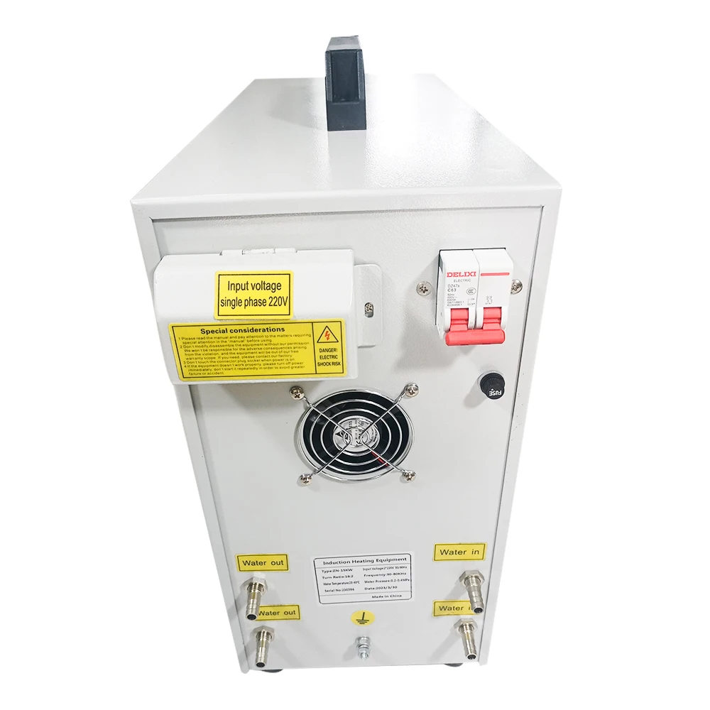 15 кВт 20-80 кГц высокочастотная электрическая индукционная нагревательная машина