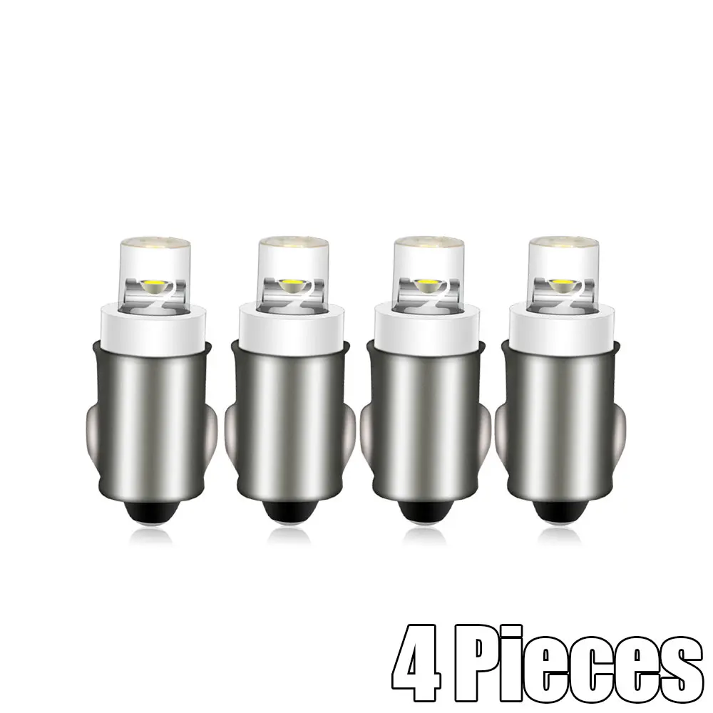 

4 шт., светодиодная декоративная лампа для салона автомобиля BA7S T7, светодиодная 12 В, приборная панель, индикатор приборной панели, клиновые лампы, аксессуары