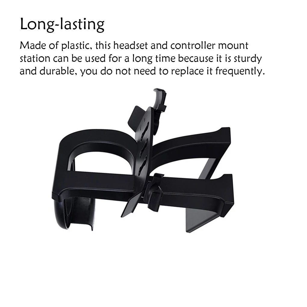 

VR Headset Holder Tabletop Controllers Stand Station Head Equipment