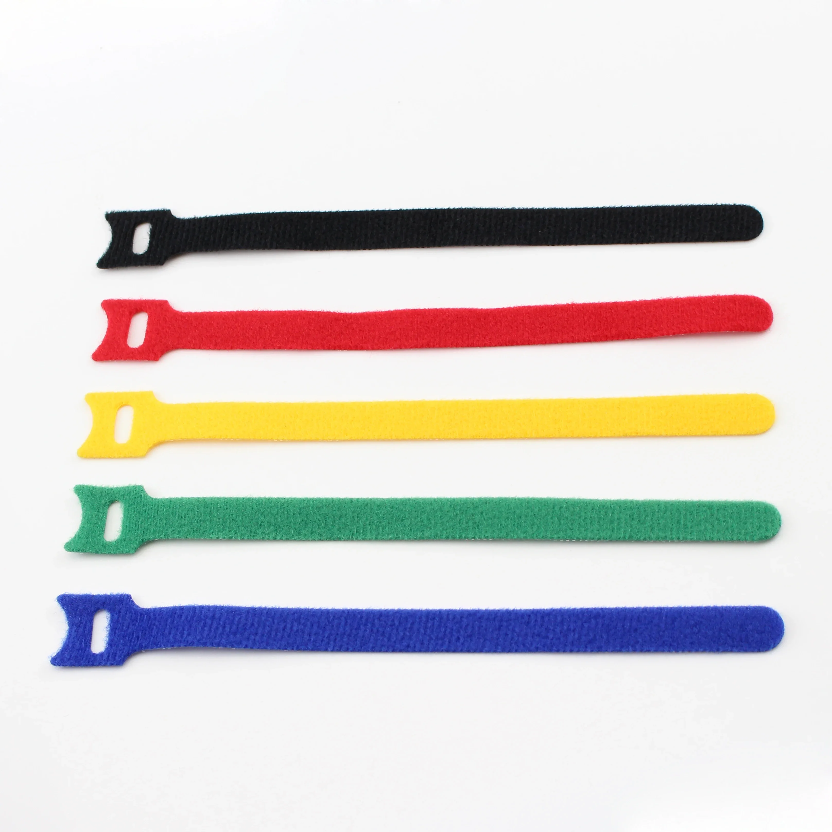 100 Упаковок Съемных Красочных Пластиковых Кабельных Стяжек Нейлоновая Пряжка