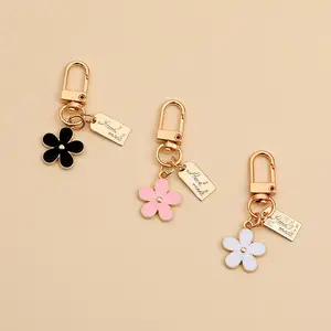 Monnel Women's Zinc Alloy Metal Flowers Cherry Blossoms and Letter B Charms  Key Ring Keychain Z626 at  Women's Clothing store