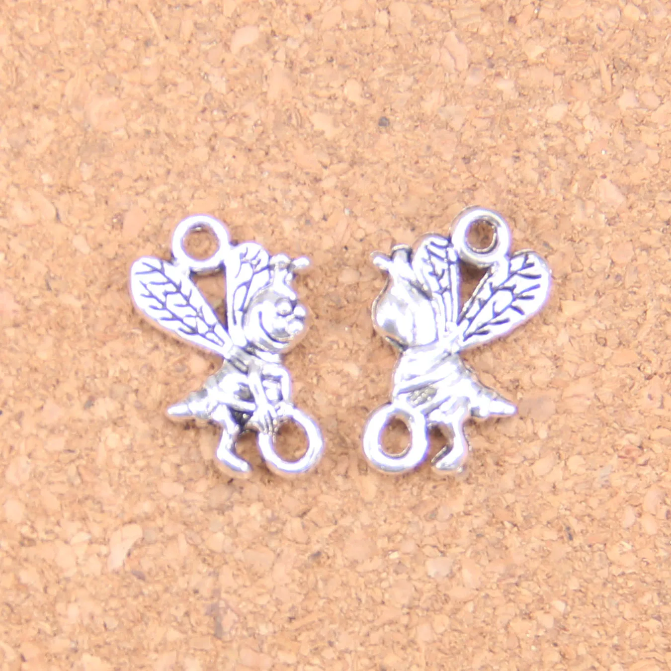 

80 шт., подвески в виде пчелы 19x1, 2 мм