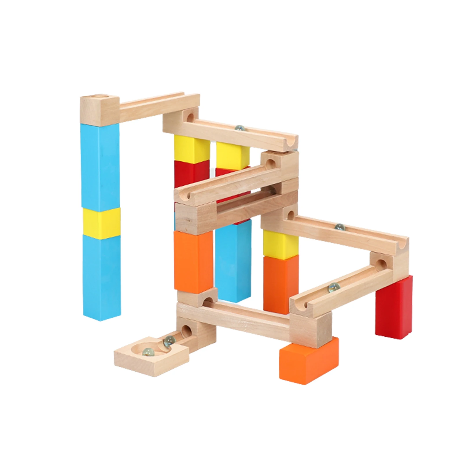 

Marble Maze For Kids Marble Runs Toy Construction Building Blocks Marble Maze Toys Wooden Building Blocks For Birthday Gifts