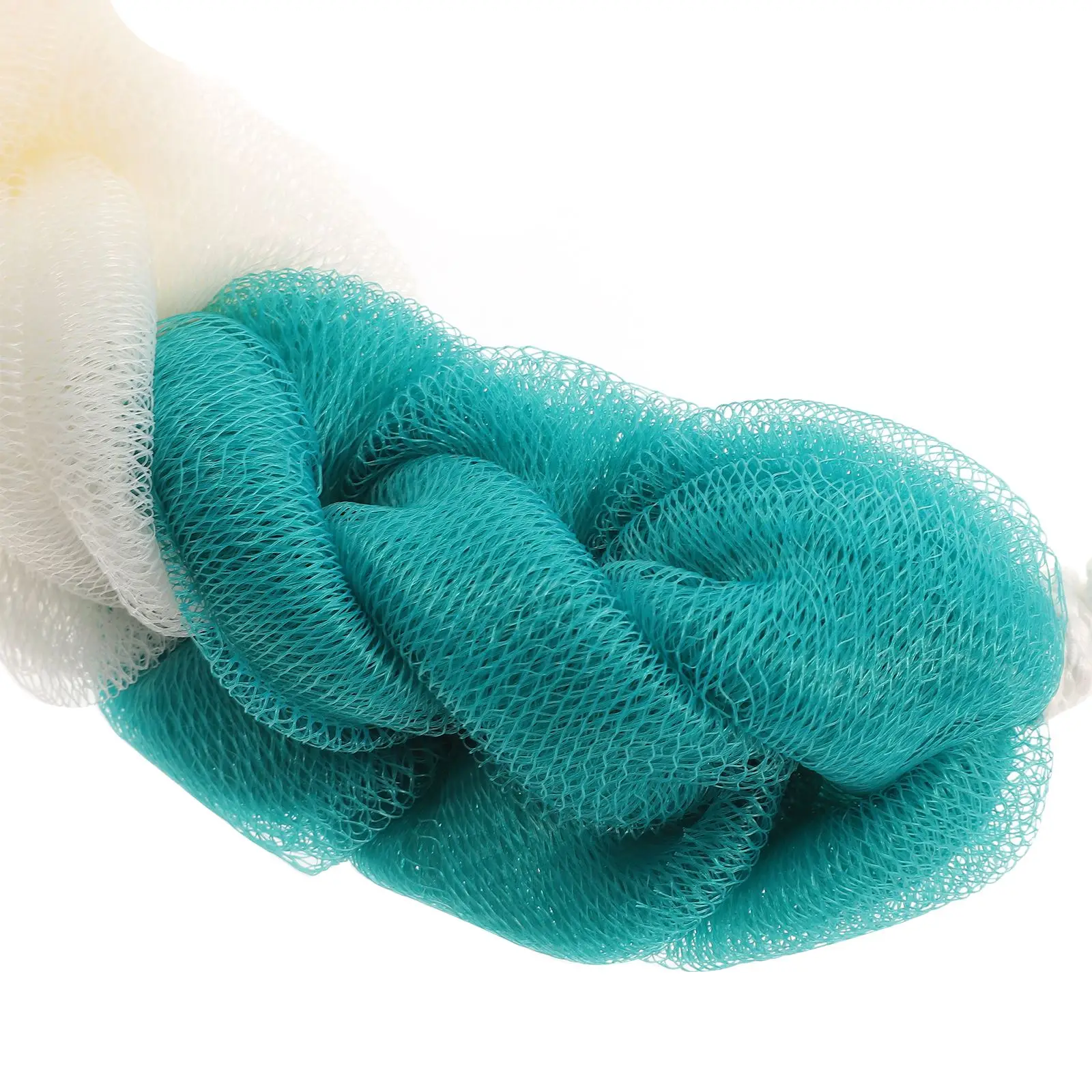 3 шт. отшелушивающая губка для ванны пуф душа эластичный скребок спины сетчатый