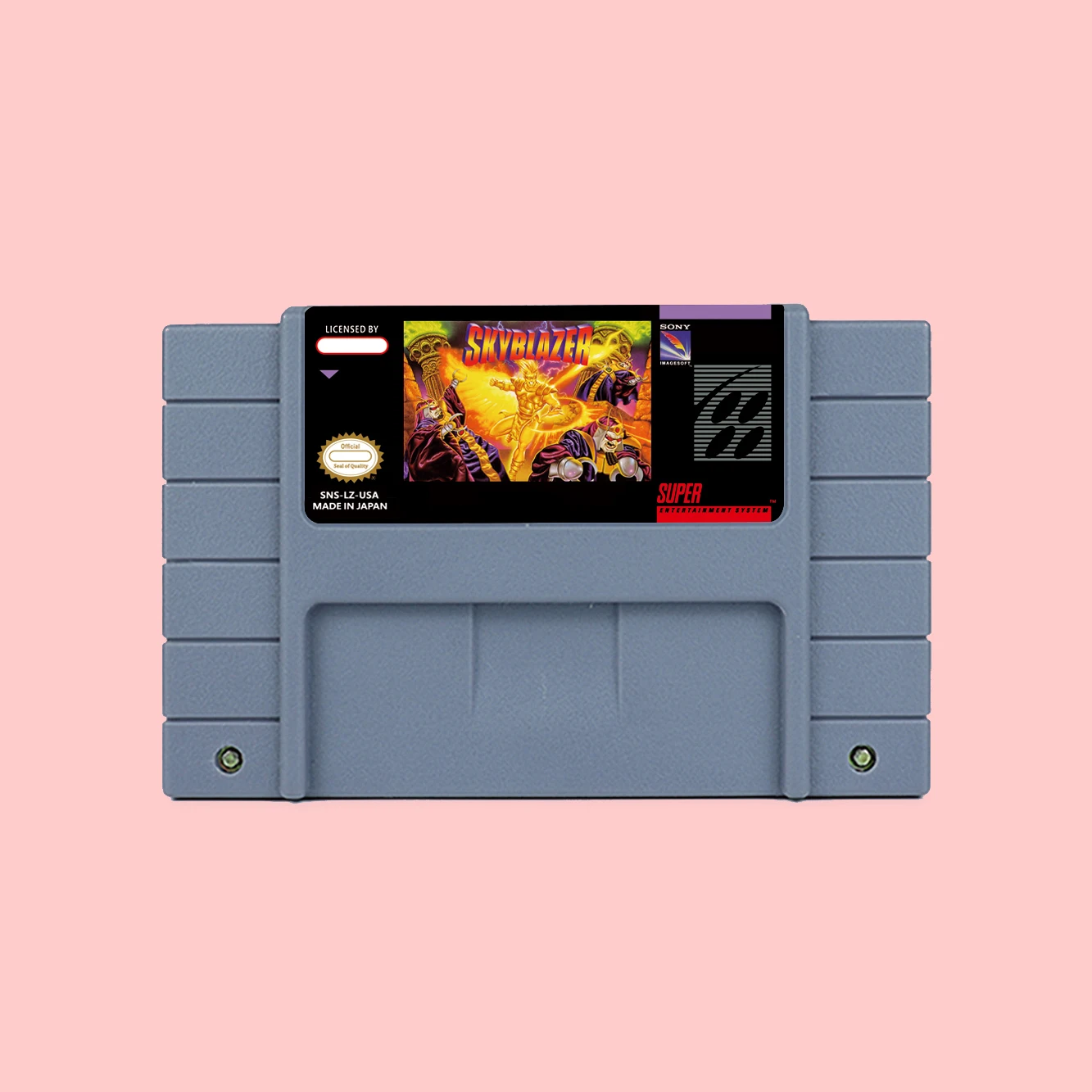 Фото Картридж Skyblazer Action Game для игровых консолей SNES 16bit NTSC PAL USA EUR №1