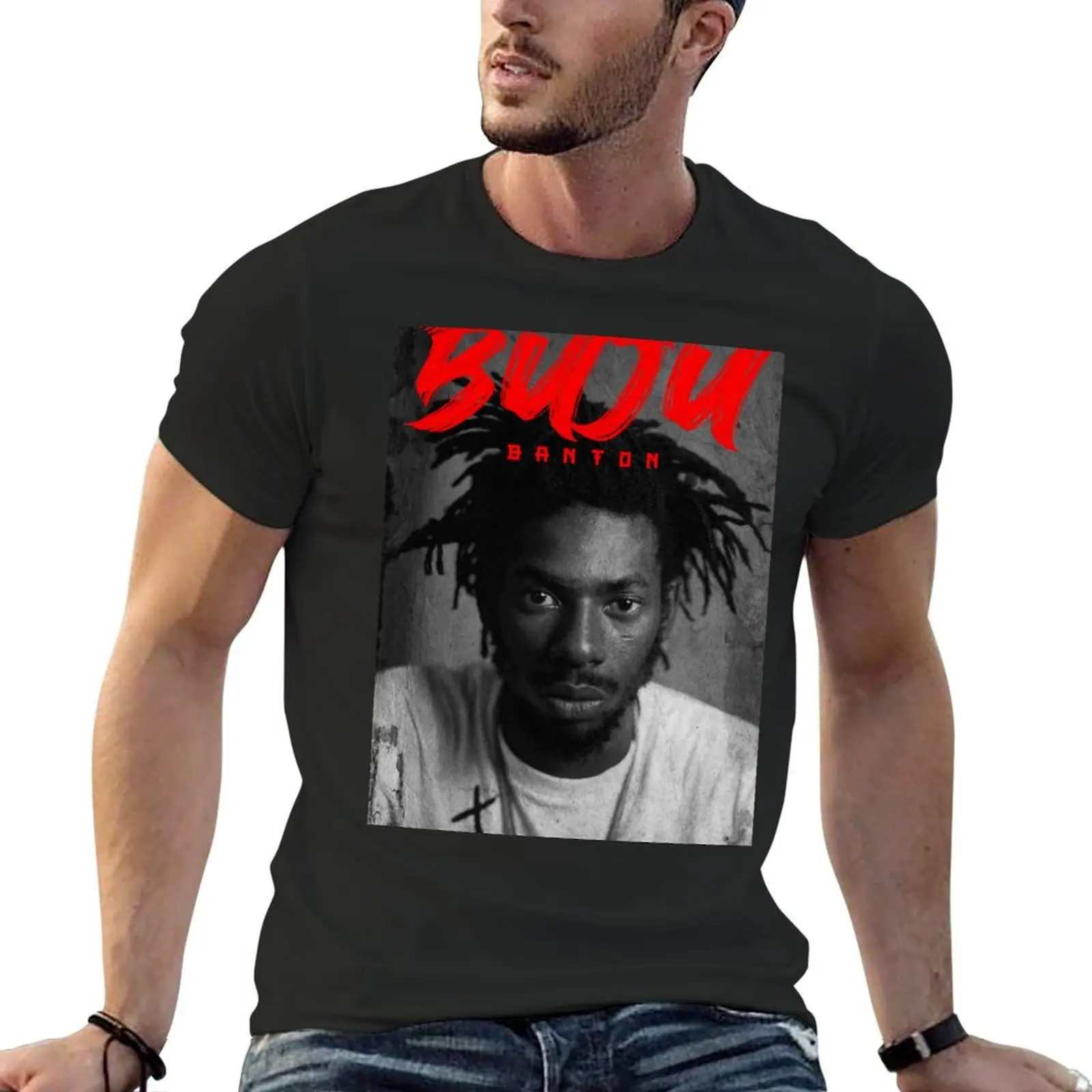 Мужская футболка с рисунком Buju будтан Tribute летняя одежда винтажные футболки