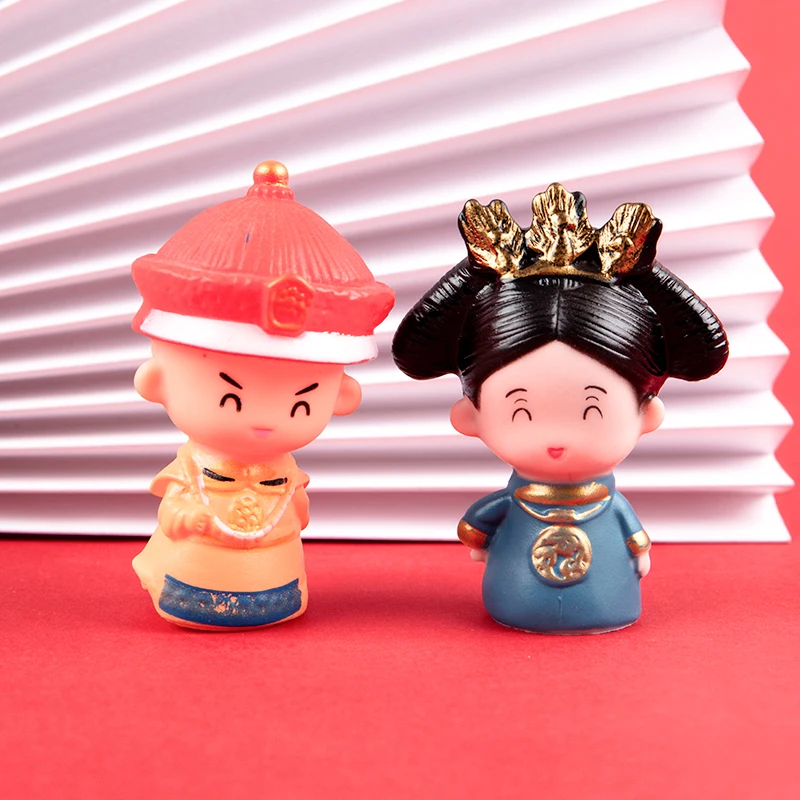 

1 шт., миниатюрная фигурка императора из ПВХ, 4,3x7,7/6x7,7 см