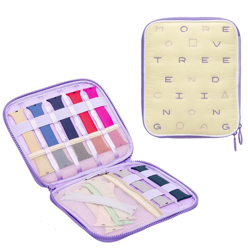 

Pearl Cotton Strap Organizer Bag Suitable for Apple Ipad Mini Organizer Bag Travel Portable
