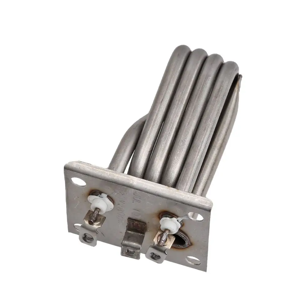 

Электрический нагревательный элемент для электрических бочек, 2800 Вт, 220 В, квадратная крышка SUS304, размер 62x53 мм, трубчатый элемент для паровой бани