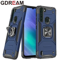 Shockproof Bracket Phone Case For MOTOROLA Power Play Stylus Ring Protective Cover For MOTO Power Plus One Ace