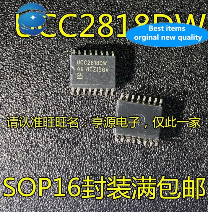 10pcs 100% orginal new  UCC2818 UCC2818DW SOP16 LCD Power Management / Power Management IC