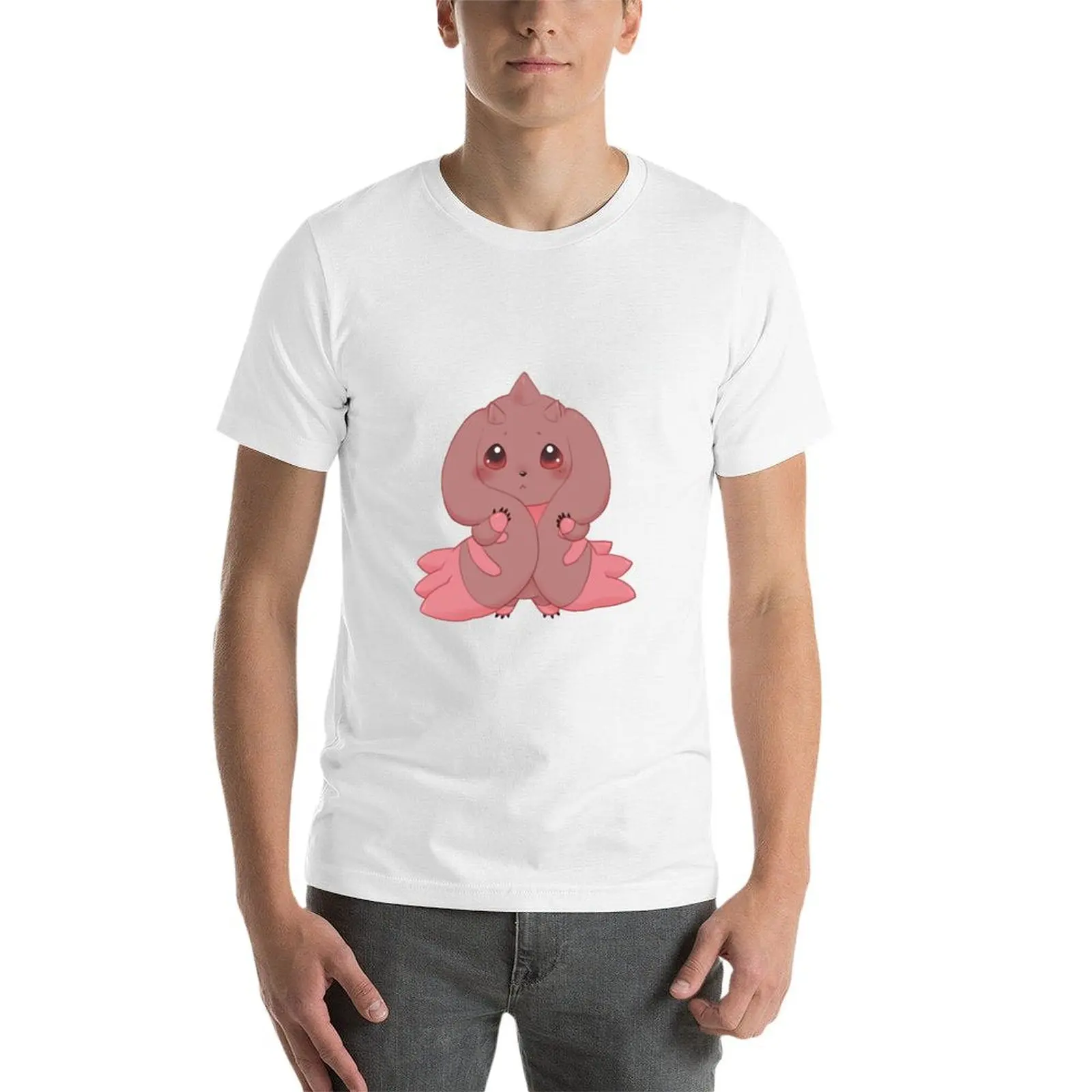 Фото Футболка Lopmon Basic Simple Casual с короткими рукавами №3