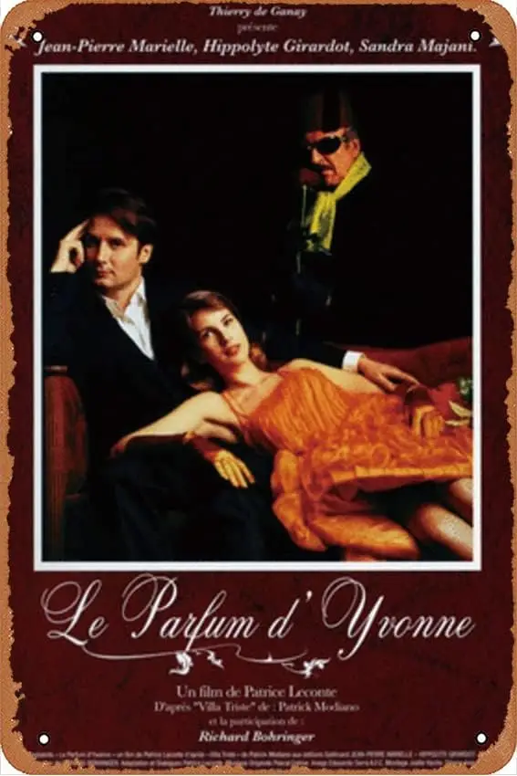 Духи Yvonne Film Movie Металлические вывески Decoracin Винтажные металлические жестяные 12x8