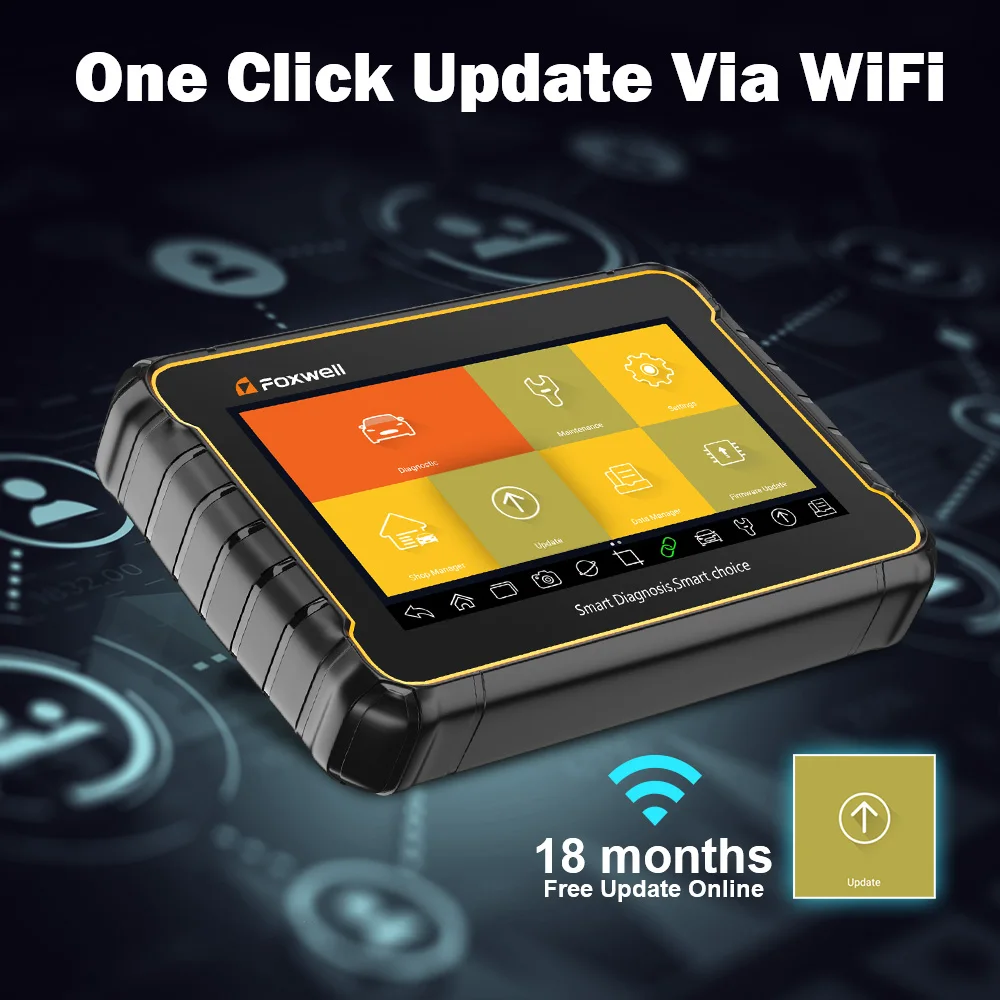 Диагностический инструмент Foxwell GT60 OBD2 DPF EPB A/F TPMS Reset ODB2 профессиональный