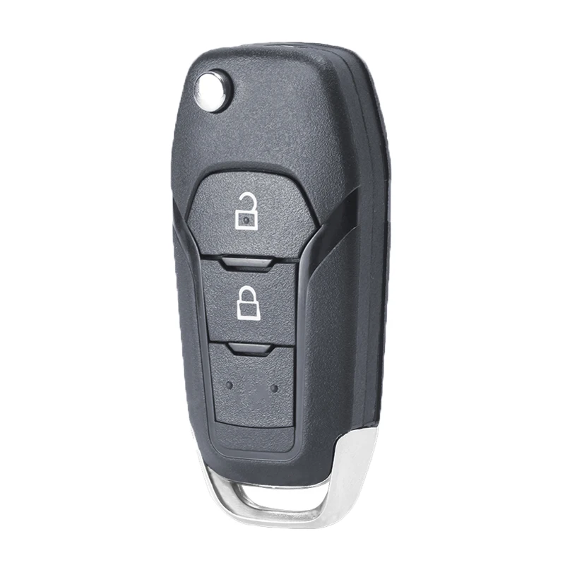 Флип-брелок DIYKEY с 2/3 кнопками флип-чехол лезвием Uncut HU101 для Ford Mondeo Escort Ranger чехол