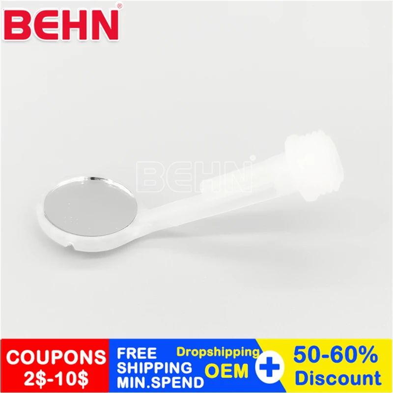 Низкая цена стоматологическое зеркало ручка из нержавеющей стали силиконовая