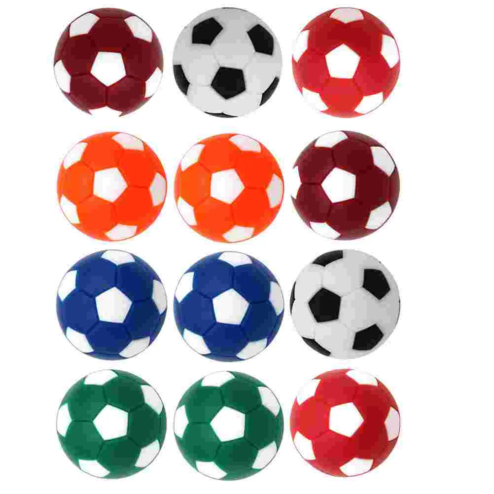 

16pcs Creative Football Replacement Adorable Soccer Football Table Supply